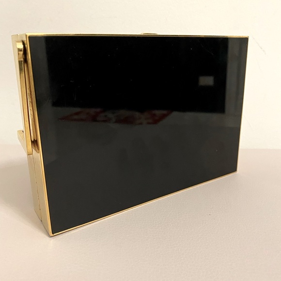 Authentic Lanvin clutch with chain - Picture 2 of 11